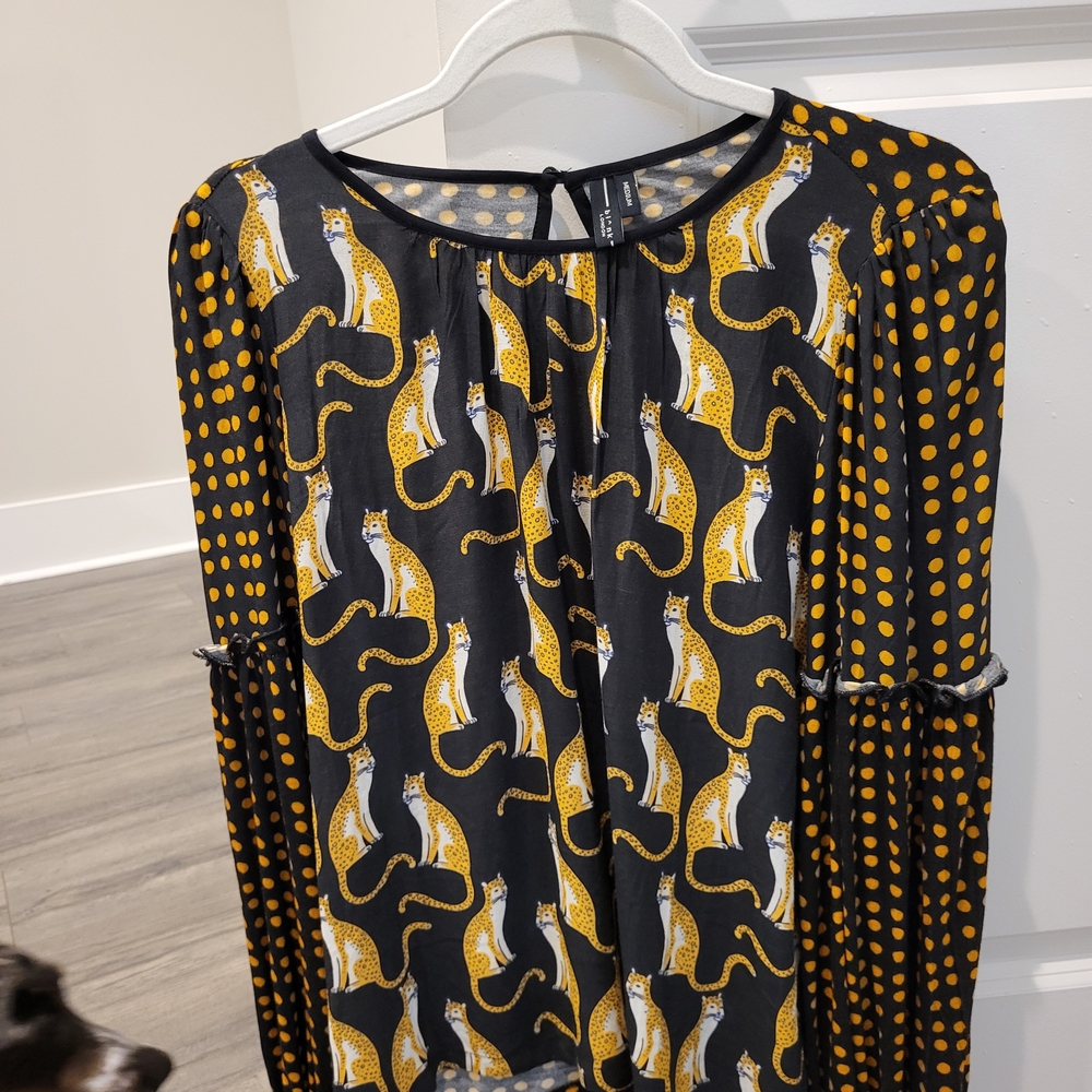 Blank London Anthropologie Cat Top